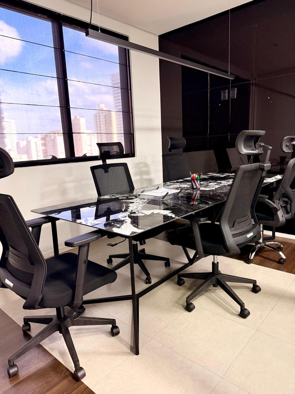 Sala de reunião do escritório