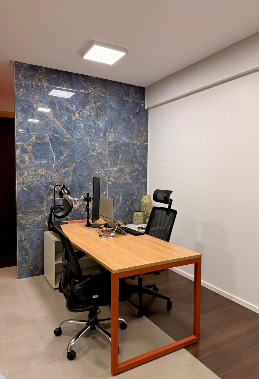 Área de trabalho do escritório